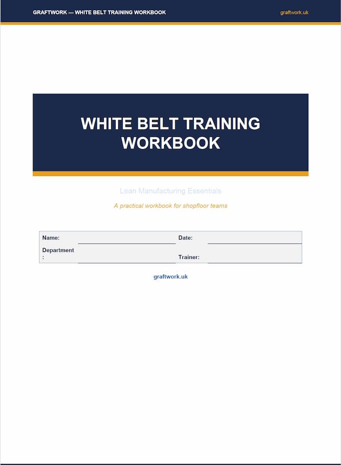 White Belt Training Workbook preview